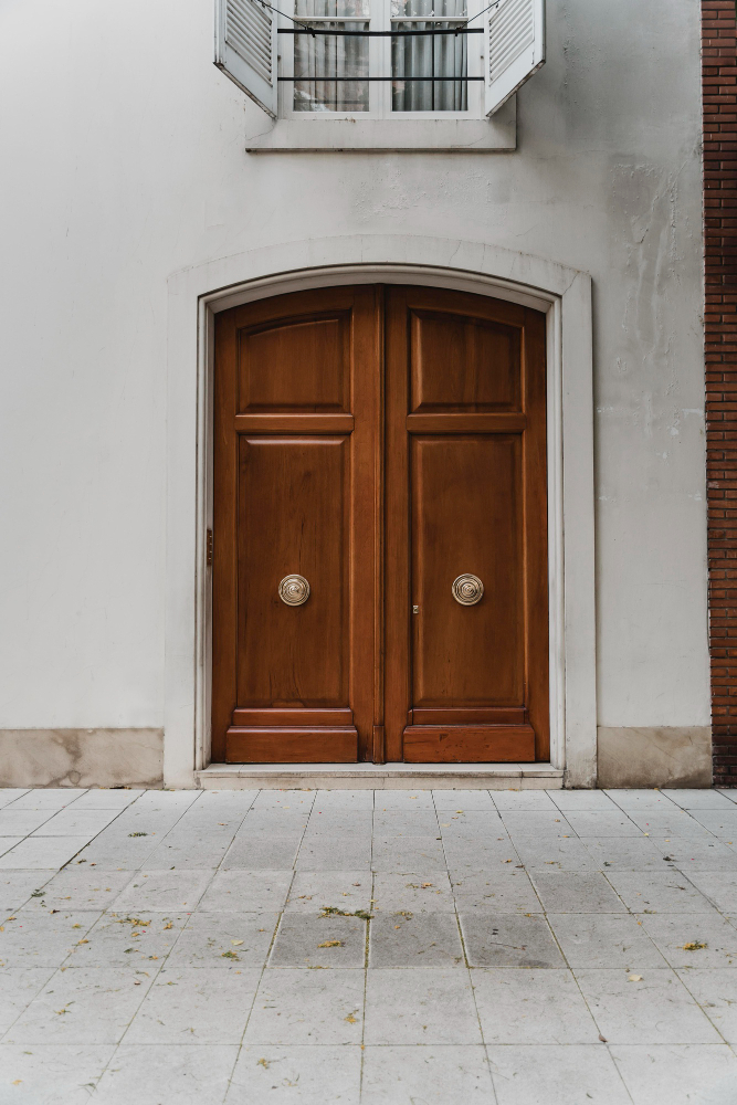 Pintu Kupu tarung Minimalis, Pintu Rumah Tahun 90 an