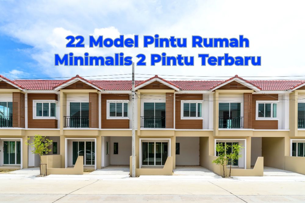 22 Model Pintu Rumah Minimalis 2 Pintu Terbaru 