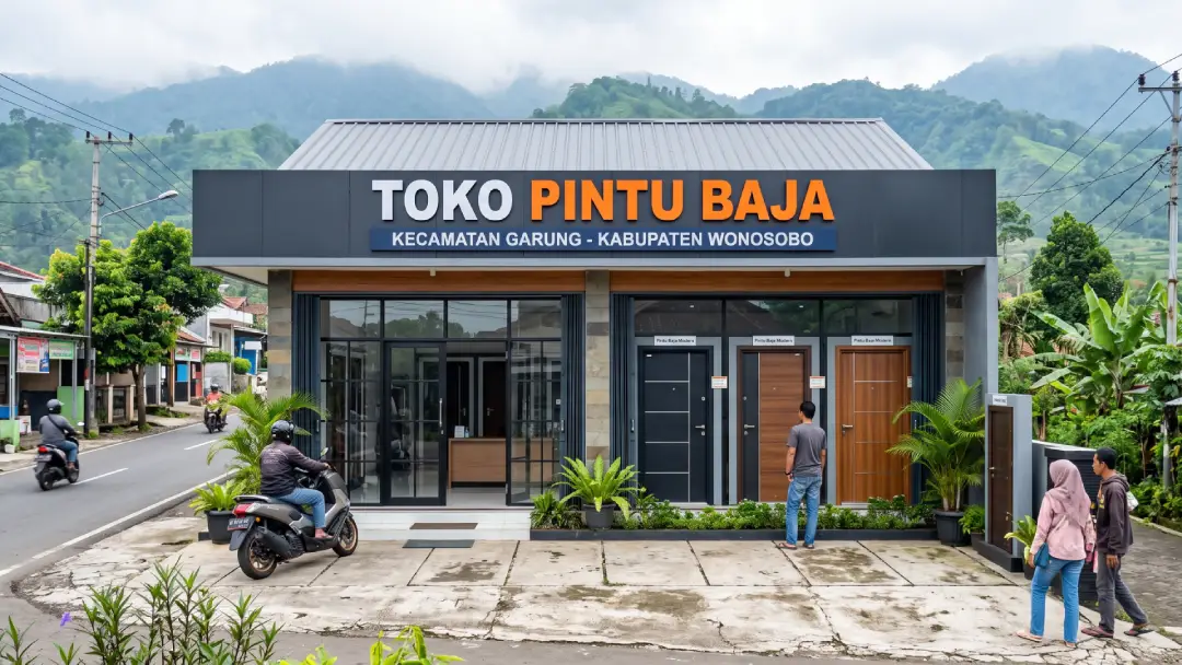 Toko Pintu Baja di Kecamatan Garung KABUPATEN WONOSOBO