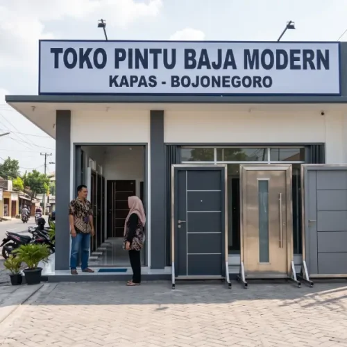 Toko Pintu Baja di kecamatan Kapas KABUPATEN BOJONEGORO